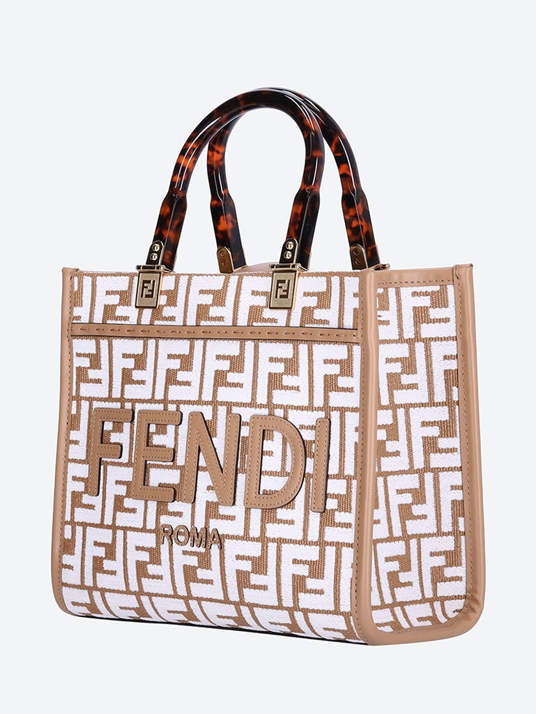 Fendi Sunshine Rafia Tote Sac 2