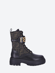 Fendigraphy leather biker boots ref: