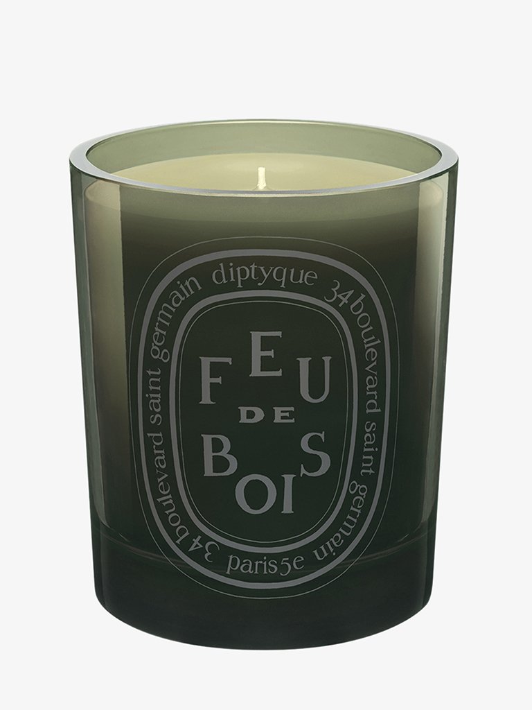 Feu de Bois Grise Bougie 1