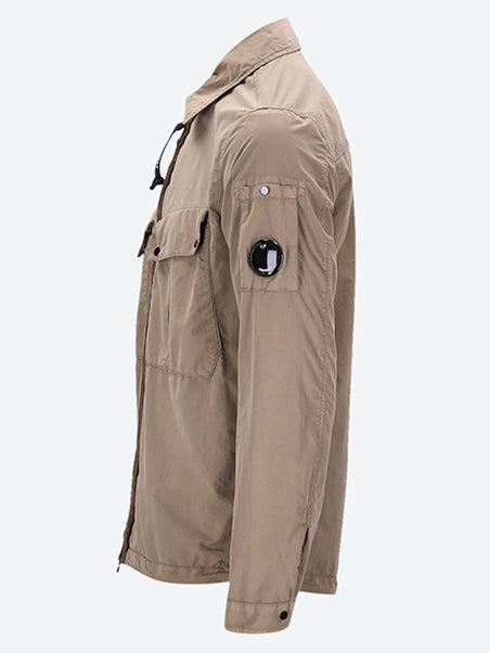 Flatt Nylon Zipped Overshirt