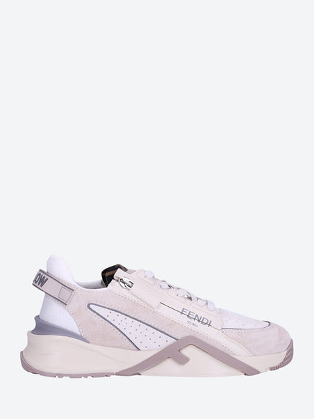 Baskets en cuir en flux
