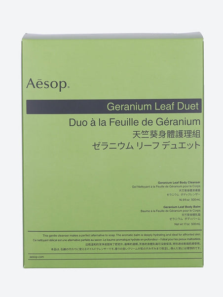 Duo à feuilles de géranium