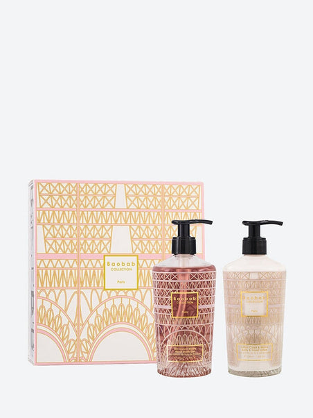 Gift box paris body and hand lotion