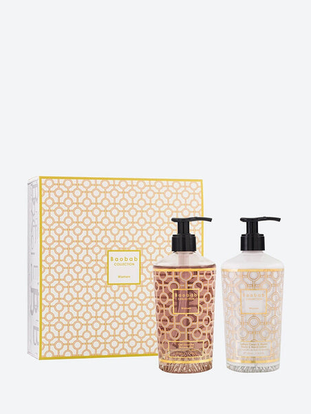 Gift box women body and hand lotion