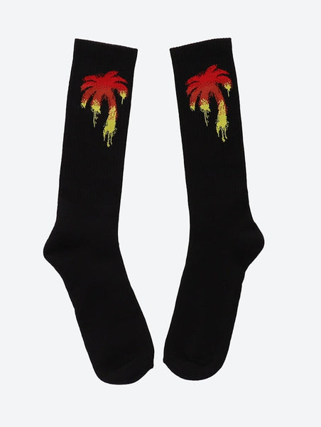 Gradient palm socks