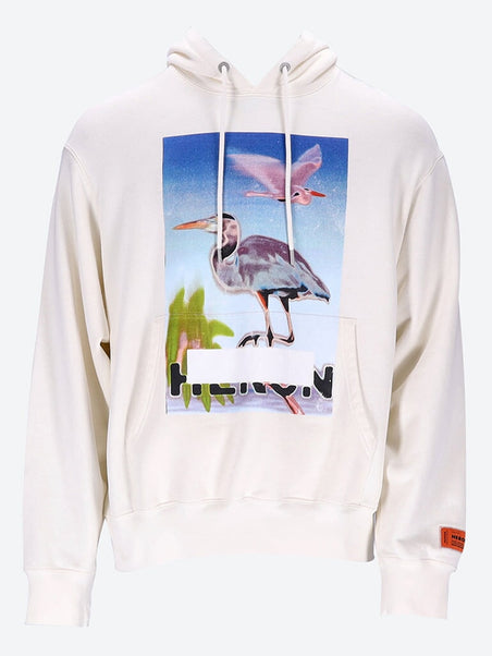 Heron censored hoodie