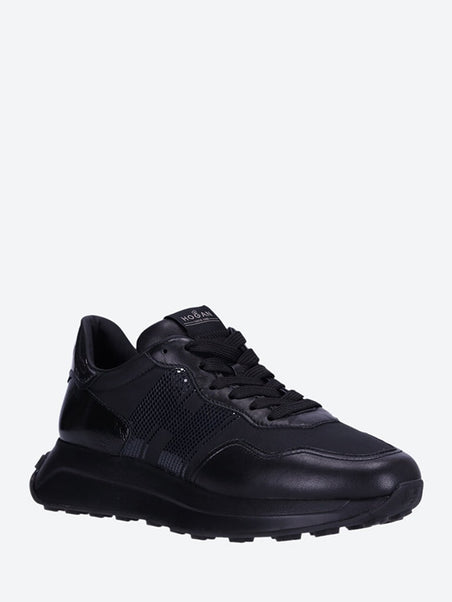Sneakers de film lavés à lacets Hogan