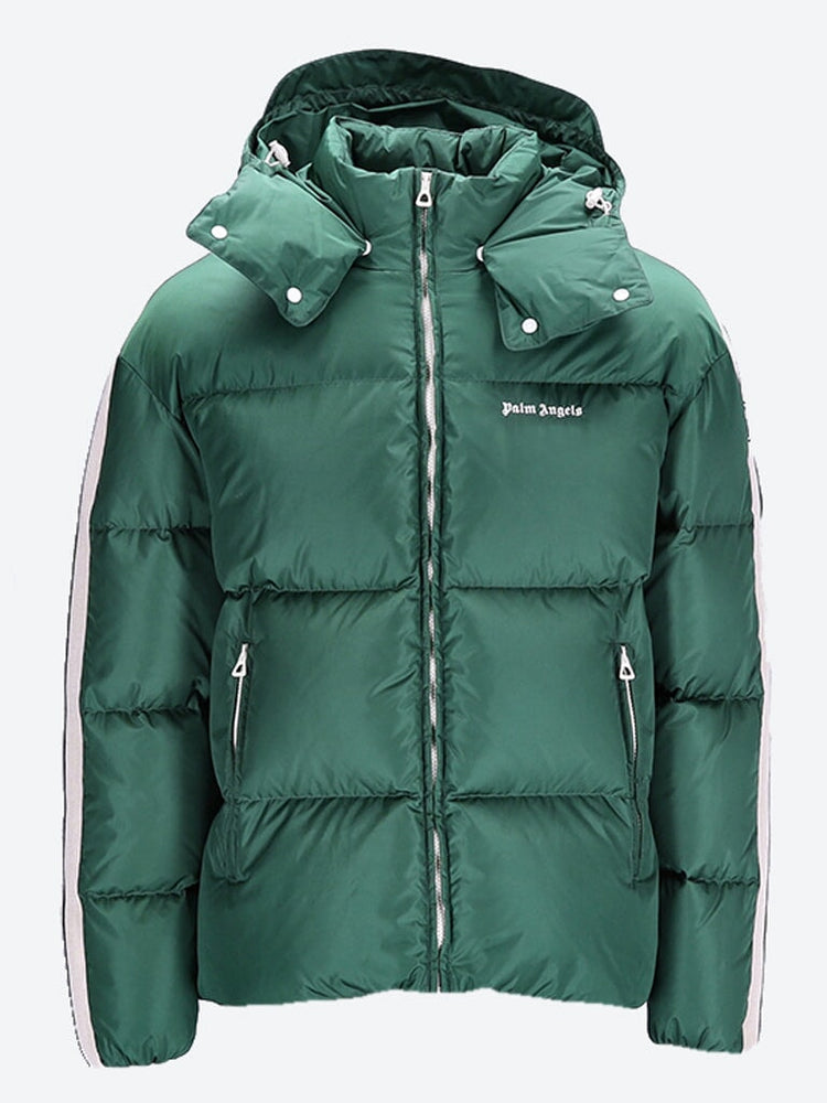 Hooded track down jacket 1