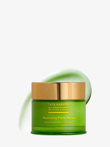 Hydrating floral mask