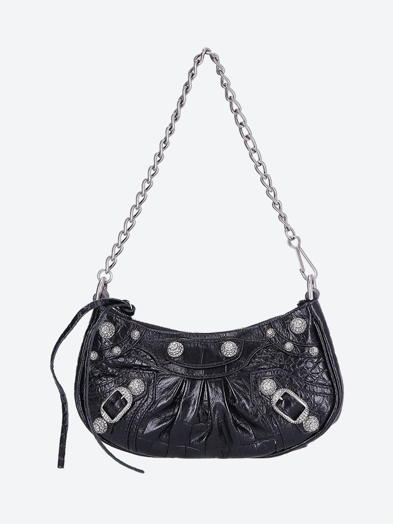 Le cagole mini leather handbag 1