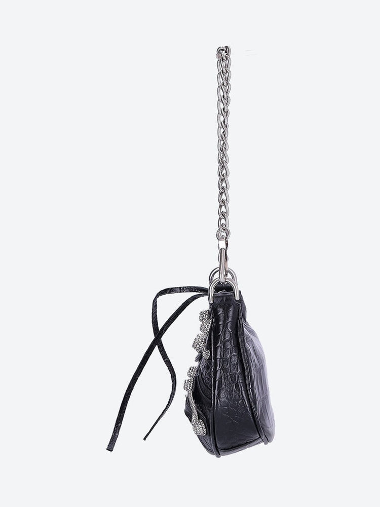 Le cagole mini leather handbag 3