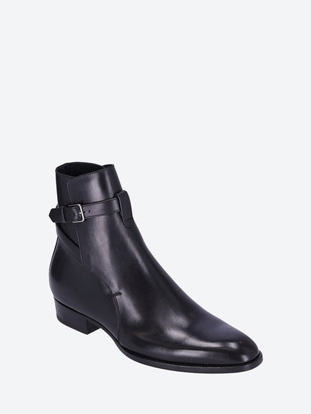 Leather sole wyatt booties