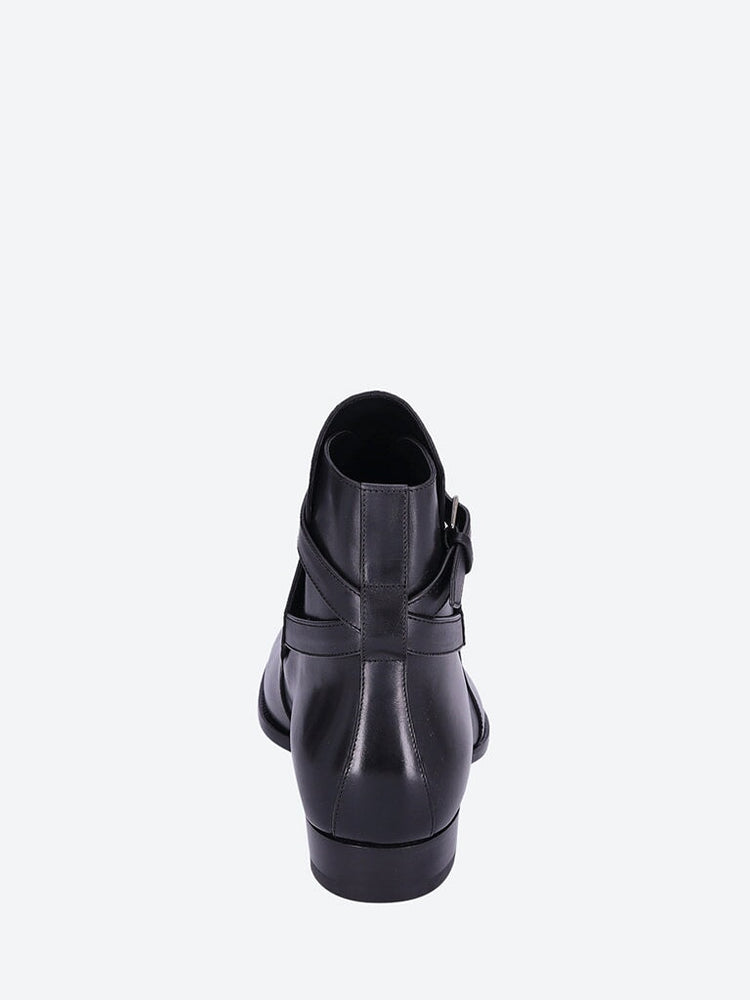 Leather sole wyatt booties 5