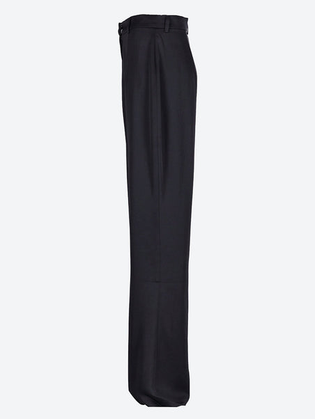 Pantalon slim de taille haute leena