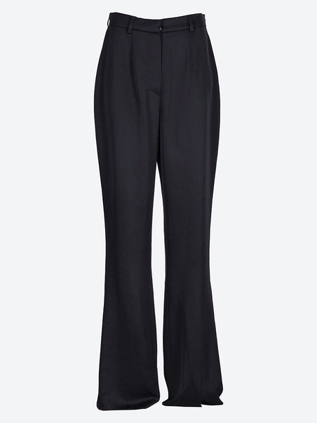 Pantalon slim de taille haute leena
