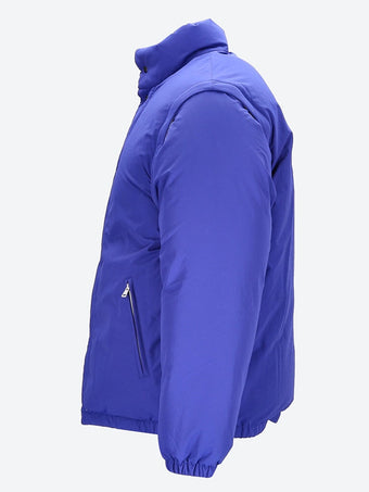 Light matte nylon blouson