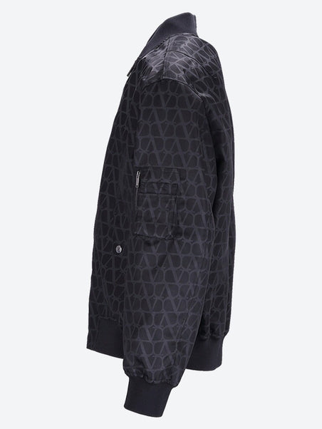 Veste en nylon logo