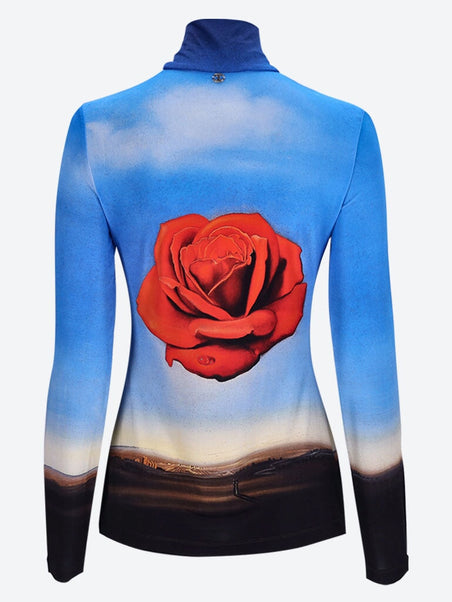 Long sleeves crewneck t-shirt