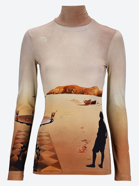 Dali long sleeves crewneck t-shirt