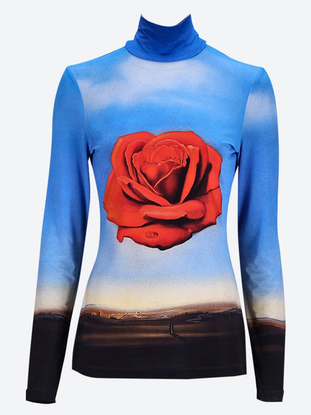 Long sleeves crewneck t-shirt