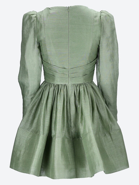 Cross lyrique sur mini robe