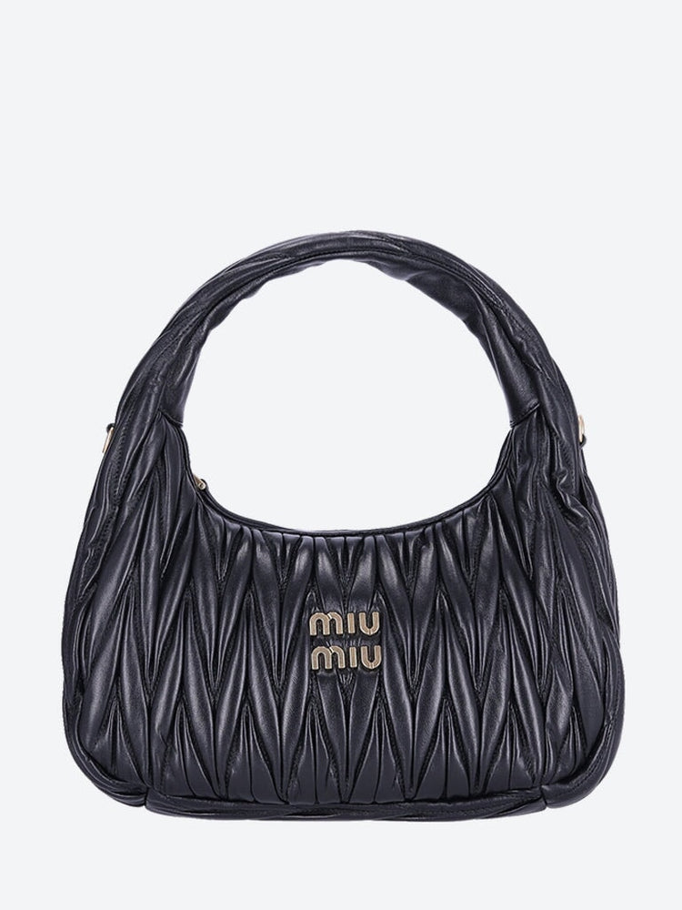 Matelasse leather handbag 1