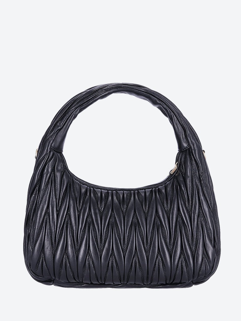 Matelasse leather handbag 4
