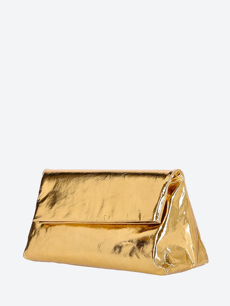 Sac à main en cuir Nappa métallique