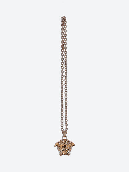 Metal+strass necklace