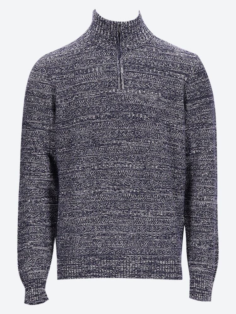 Mezzocollo knitted sweater 1
