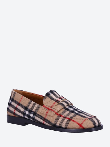 Mf hackney check loafers