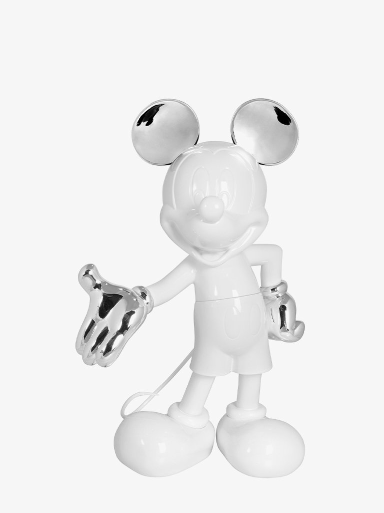 Mickey bicolore white & silver 1