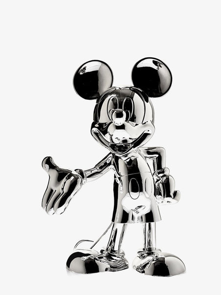 Mickey welcome silver metallic