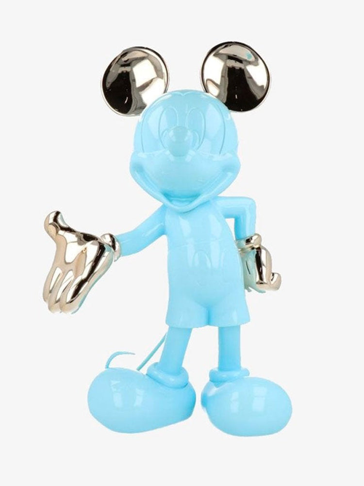 Minnie welcome bleu pastel & or rose 1