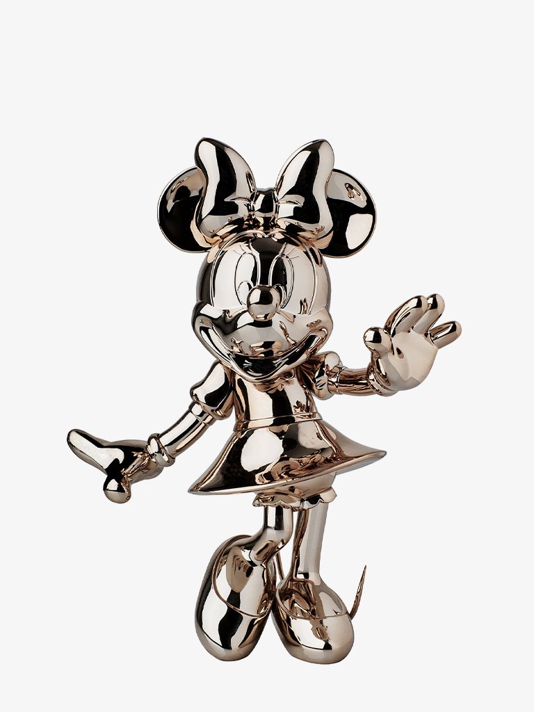 Minnie welcome chromed rose gold 1