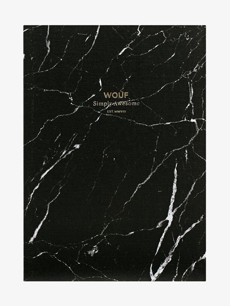 Black marble notebook a5