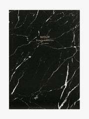 Black marble notebook a5 ref: