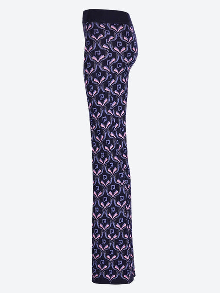 Neon paco printed pants