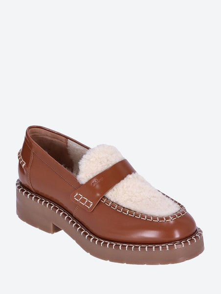 Noua Mandards en cuir brillant