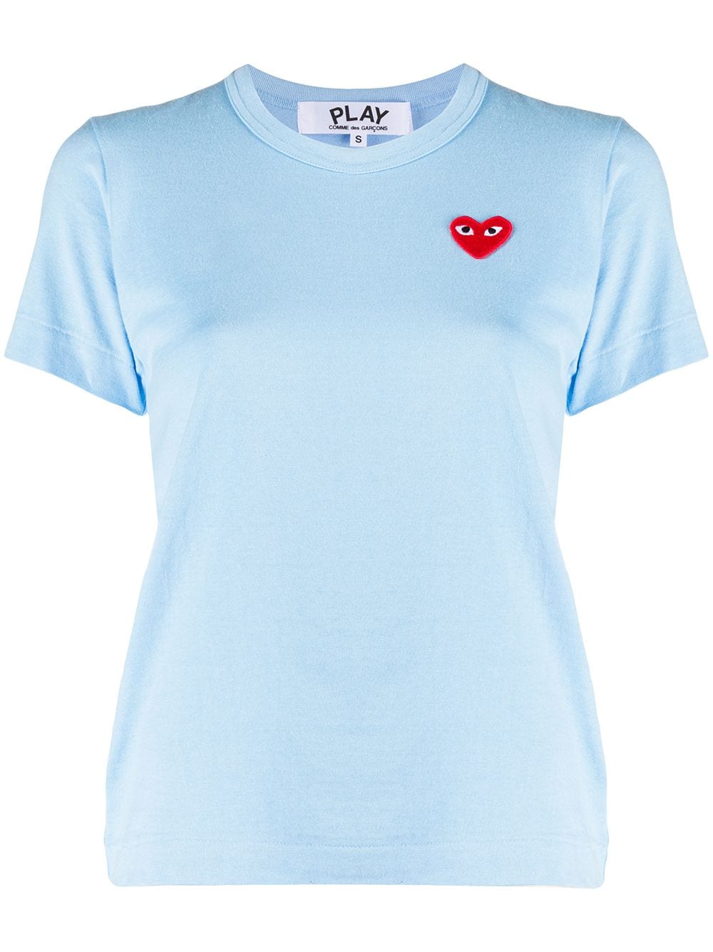 Cdg play red heart short sleeve t-s 1
