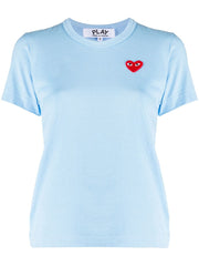 Cdg play red heart short sleeve t-s ref: