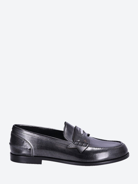 Penny donna bursh leather loafers