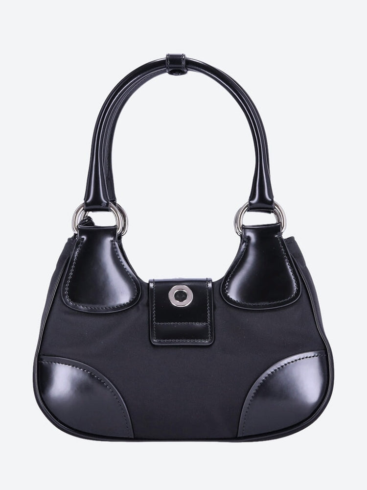 Sac à main en cuir Prada Moon Re-nylon - Prada - Women-bags handbag - Women  - SMETS