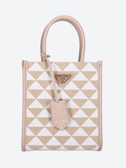 Prada Symbole embroidered fabric mini bag ref: