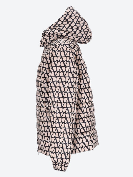 Veste en nylon imprimé