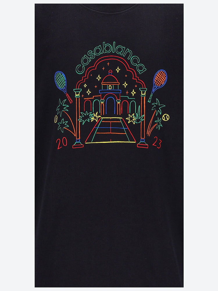 Rainbow crayon temple t-shirt 2