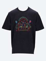 Rainbow crayon temple t-shirt ref: