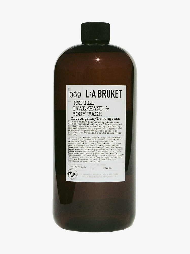 Refill hand & body wash lemongrass 1
