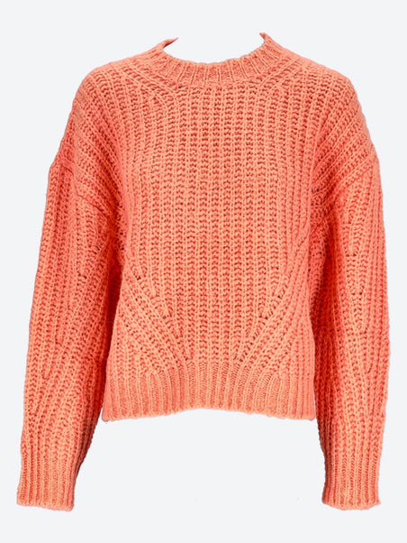 Rib-knitted sweater