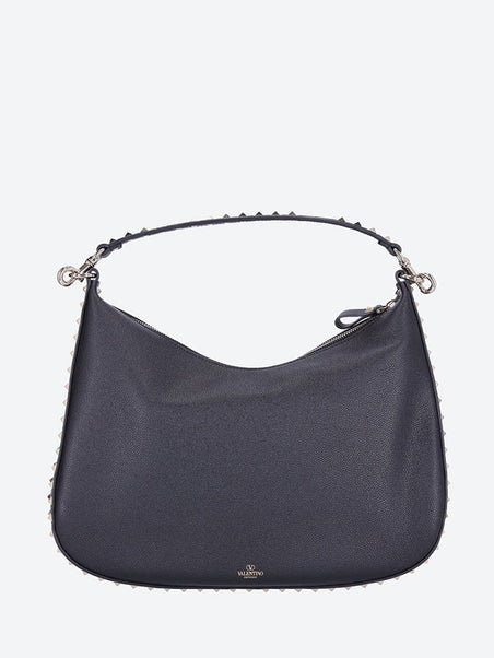 Sac hobo en cuir rockstud